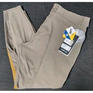 Romfh Women's Sarafina Euro Seat Breeches Pants Classic Walnut 468455 34R Riding